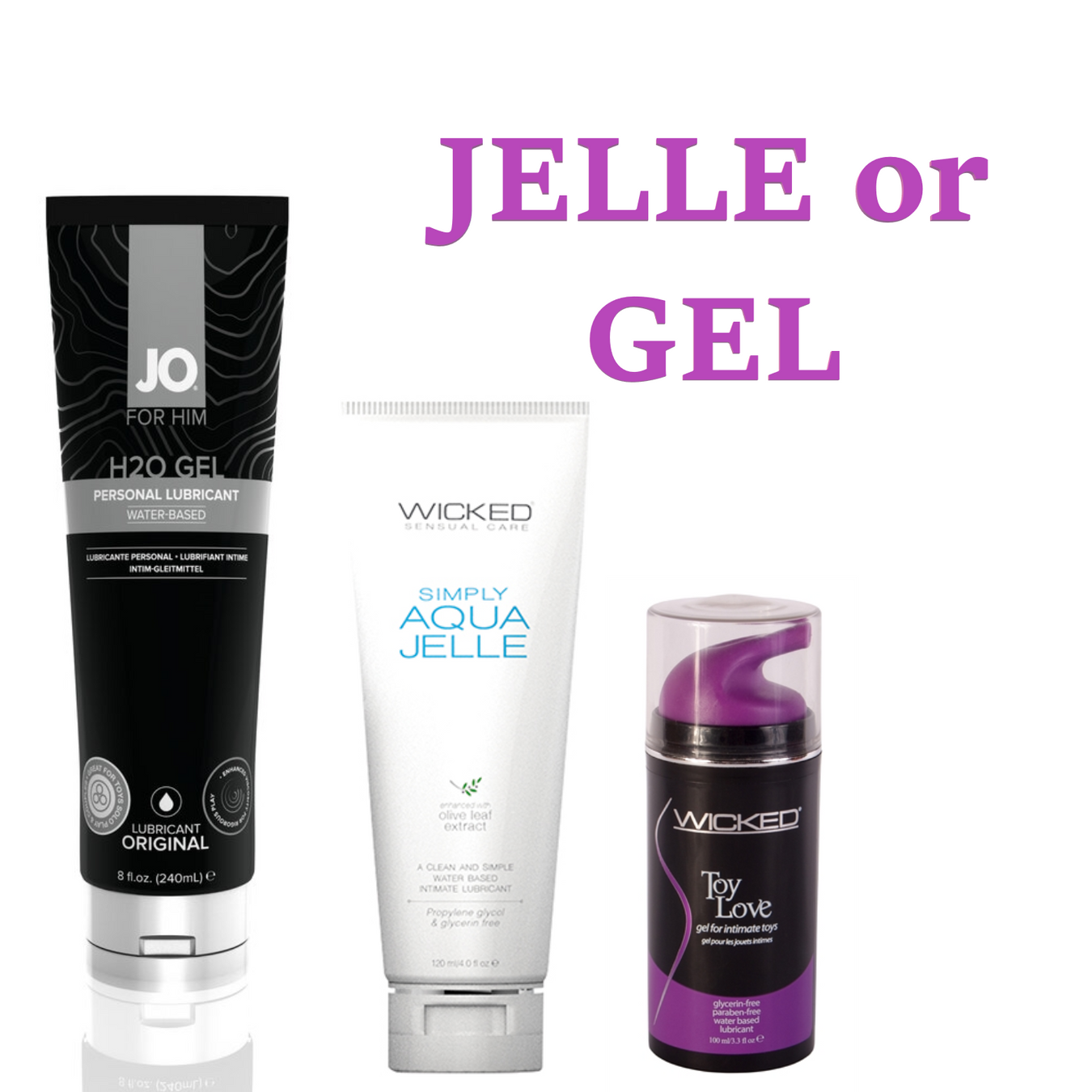 Lubricant - Jelle or Gel