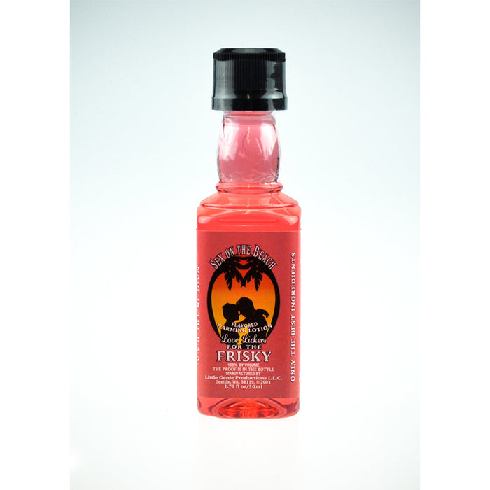 Love Lickers Sex On The Beach Flavored Massage Oil 1.76 oz.