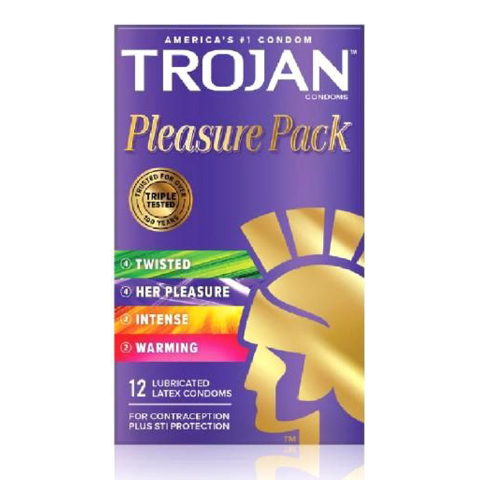 Trojan Pleasure Pack 12 Pack