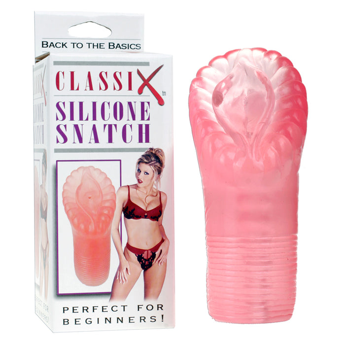 Pipedream Classix Silicone Snatch Vaginal Stroker Pink