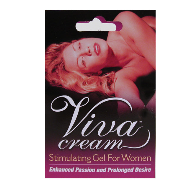 Swiss Navy Viva Cream Stimulating Gel For Women 2 ml Foils 24-Piece Box