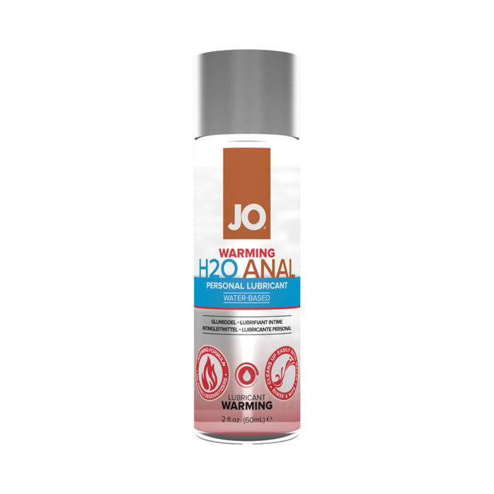 JO H2O Anal - Warming - Lubricant (Water-Based) 2 oz. / 60 ml