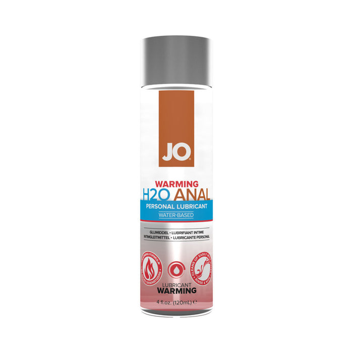 JO H2O Anal - Warming - Lubricant (Water-Based) 4 oz. / 120 ml