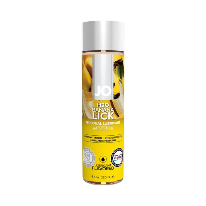 JO H2O Flavored - Banana - Lubricant (Water-Based) 4 fl. oz. / 120 ml