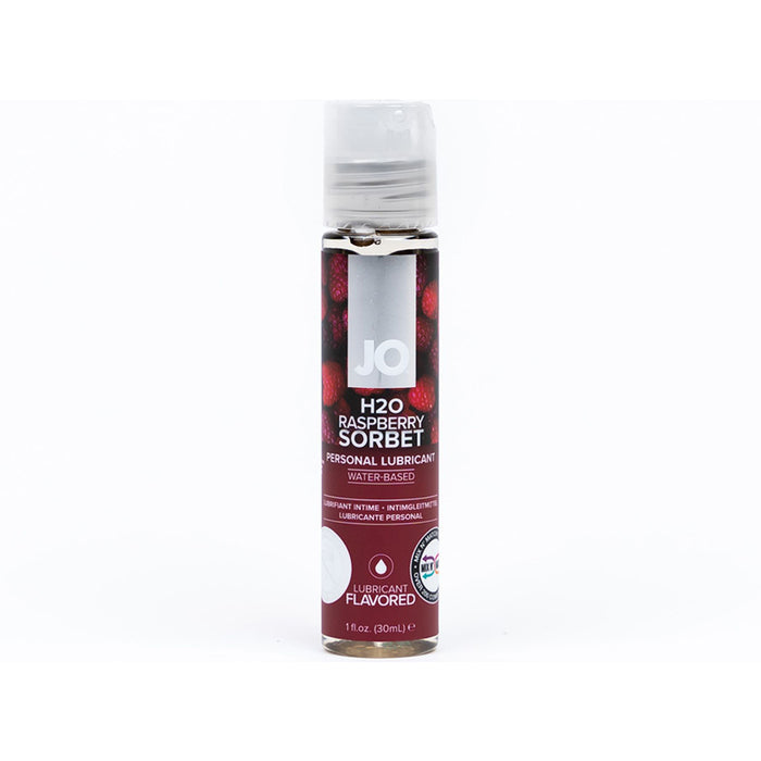 JO H2O - Raspberry Sorbet - Lubricant (Water-Based) 1 fl oz / 30 ml