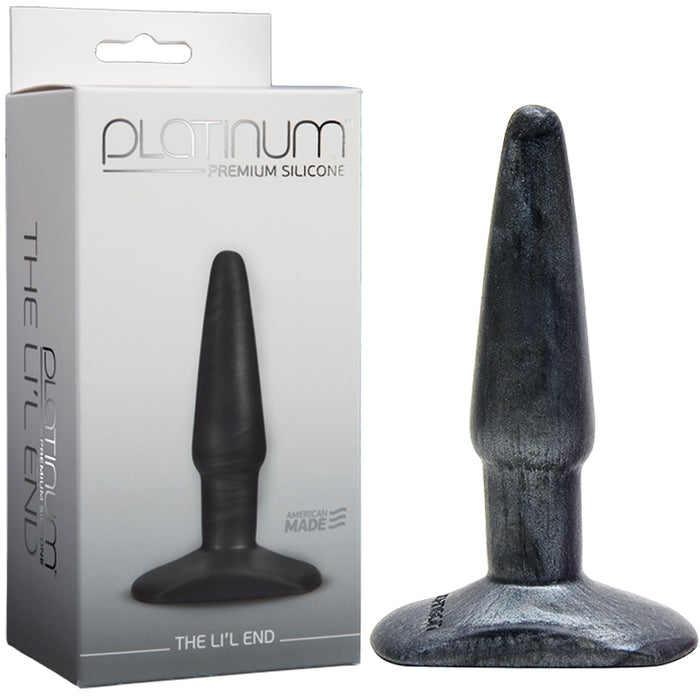 Platinum Premium Silicone - The LiL End Charcoal