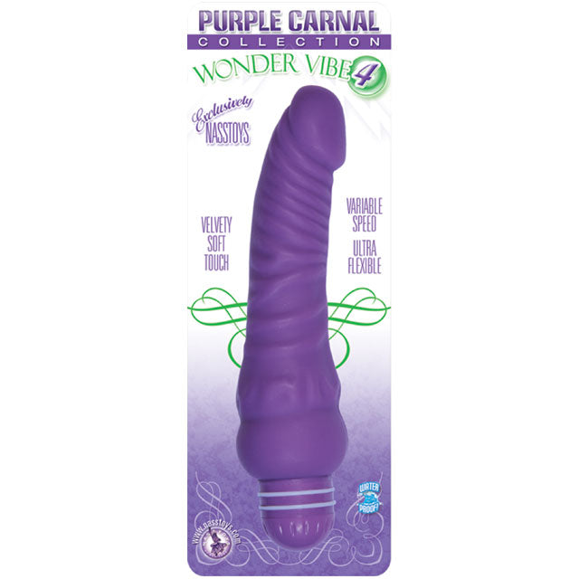 Purple Cardinal Collection: Multispeed Waterproof Wonder Vibe #4