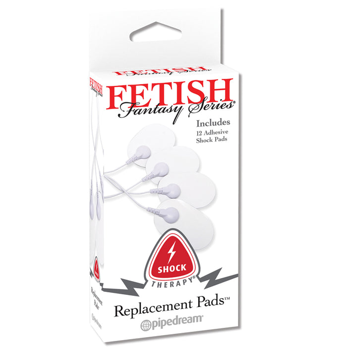 Pipedream Fetish Fantasy Series Shock Therapy Replacement Pads 12-Pack