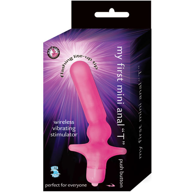 My First Mini Anal Lite Up T 3in. Vibe (Pink)