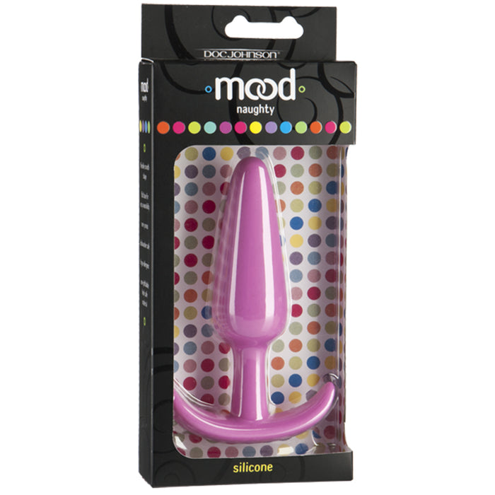 Mood - Naughty - Large Pink Silicone Butt Plug