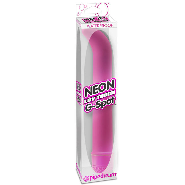 Pipedream Neon Luv Touch Waterproof G-Spot Vibrator Pink
