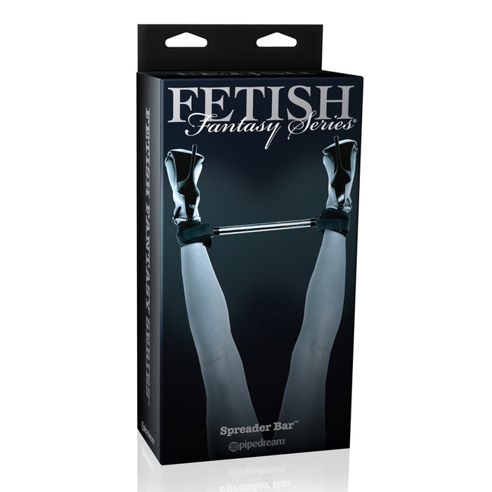 Pipedream Fetish Fantasy Series Limited Edition Adjustable Spreader Bar Black/Silver