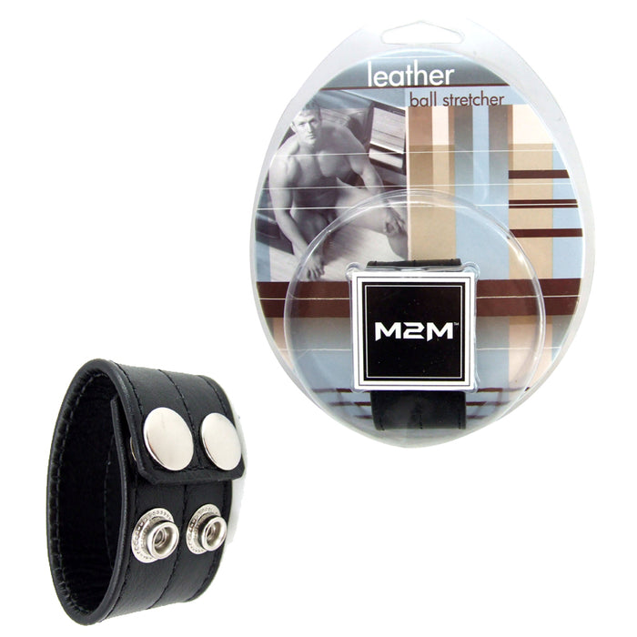 M2M Ball Stretcher Leather 1in. Black