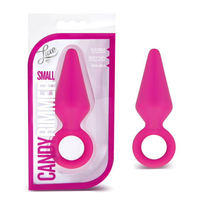 Blush Luxe Candy Rimmer Small Silicone Anal Plug Pink