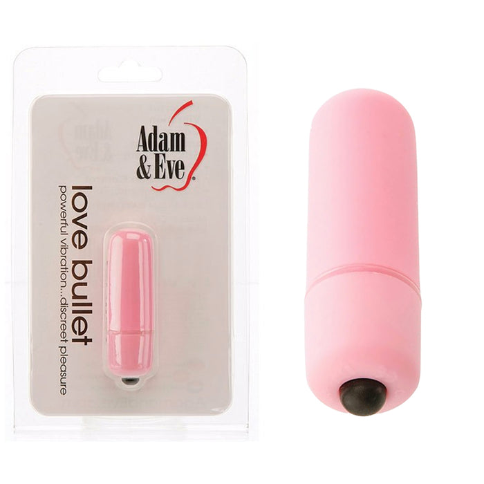 Adam & Eve Love Bullet Single-Speed Bullet Vibrator Pink