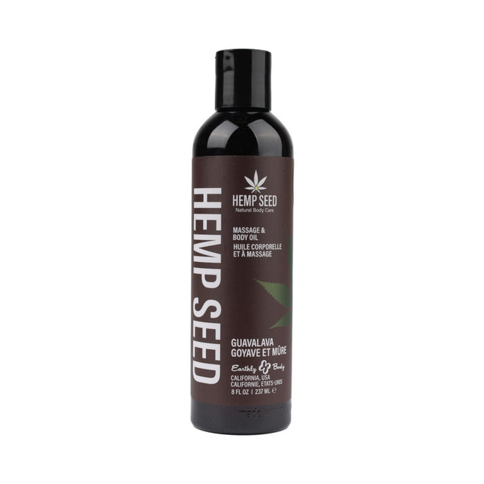 Earthly Body: Massage Oil Guavalava 8oz