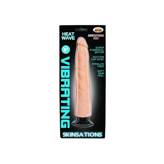 Skinsations Heat Wave Vibrating 8in