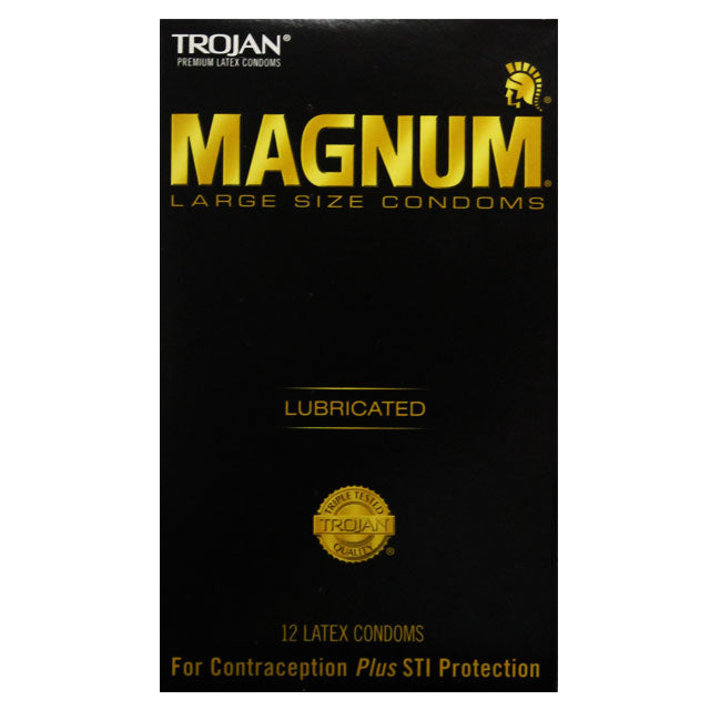 Trojan Magnum Larger Size Condoms 12 Pack