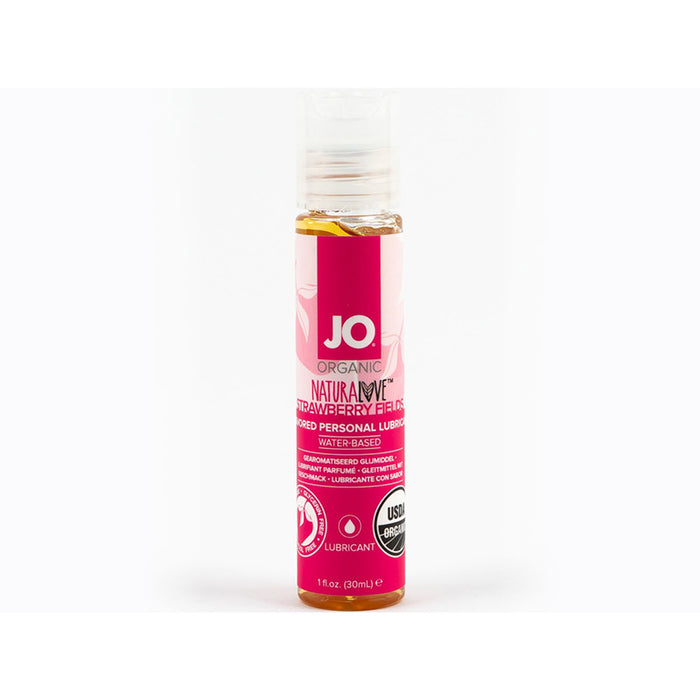 JO USDA Organic - Strawberry - Lubricant Natural Love 1 fl oz / 30 ml