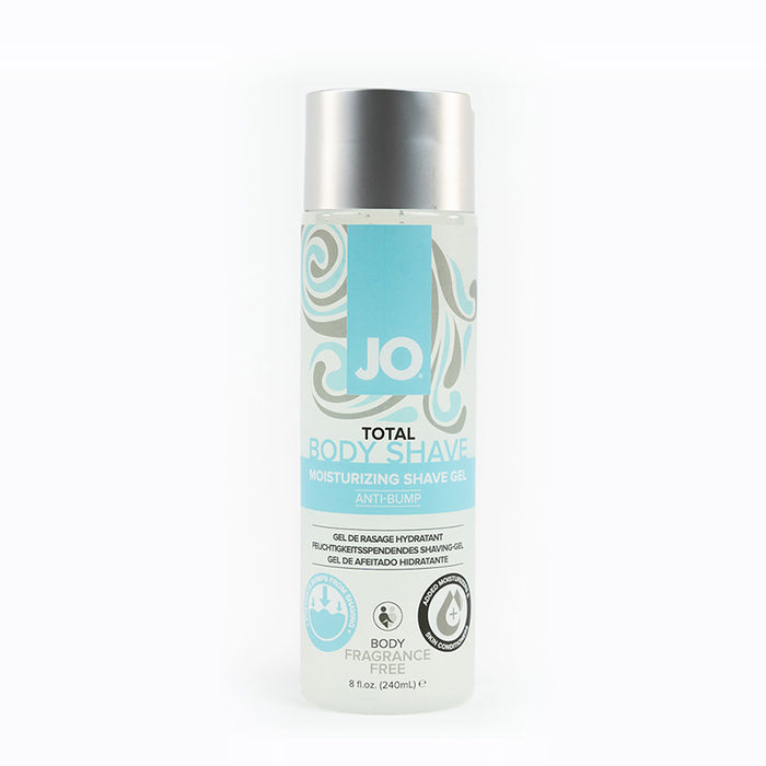 JO Total Body Anti-Bump Shaving Gel - Fragrance Free (Water-Based) 8 fl oz / 240 ml