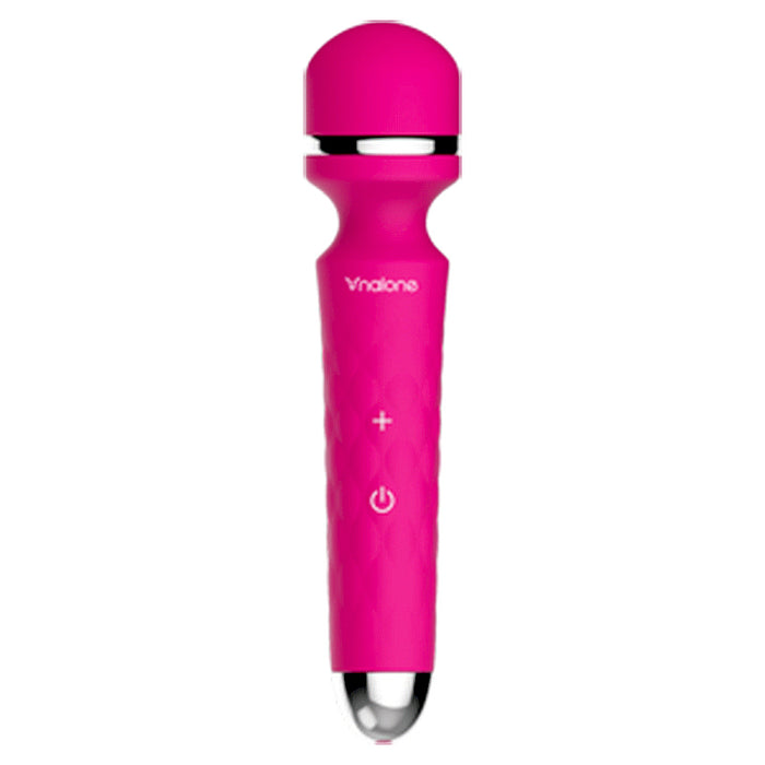 Nalone Rock Rechargeable Silicone Wand Vibrator Pink