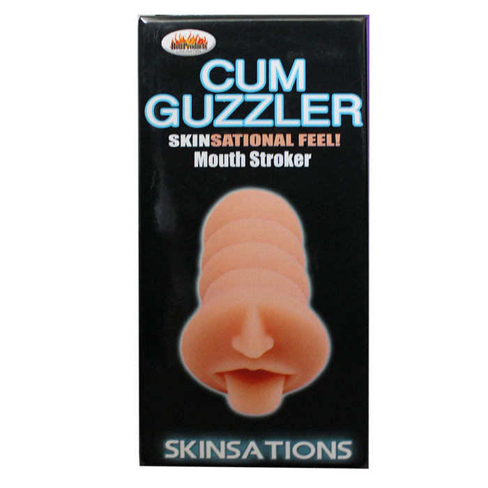 Skinsations Cum Guzzler Mouth & Tongue Oral Stroker 25ml Lube Included