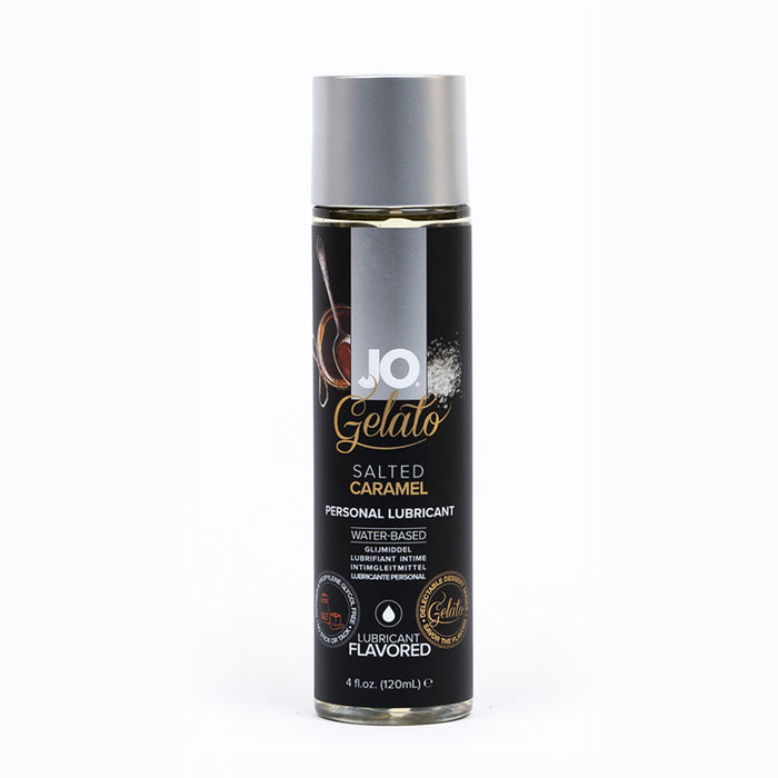 JO Gelato - Salted Caramel - Lubricant (Water-Based) 4 fl oz / 120 Ml