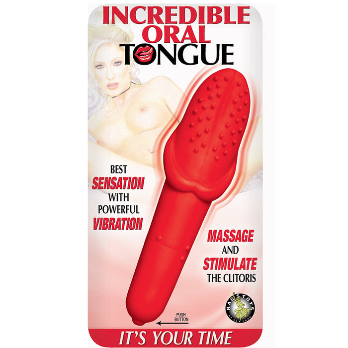 Incredible Oral Tongue Waterproof Red