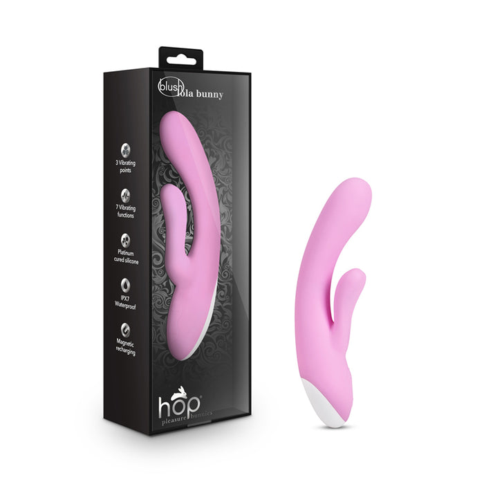 Blush Hop Lola Bunny Rechargeable Silicone Dual Stimulation G-Spot Vibrator Ballet Slipper