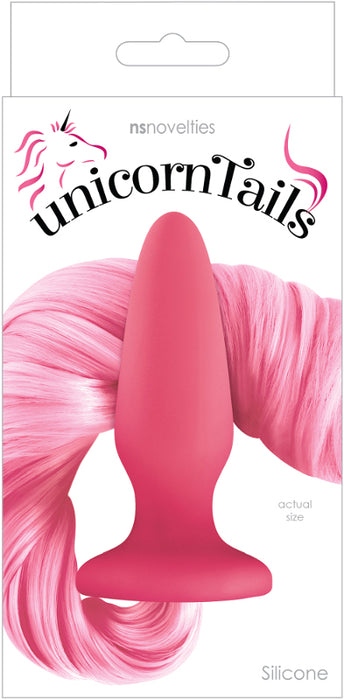 Unicorn Tails Anal Plug Pastel Pink