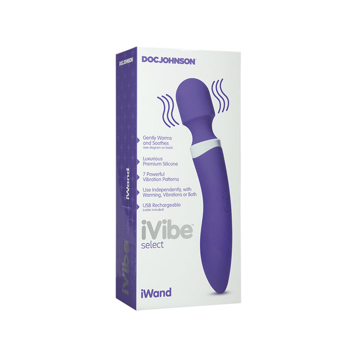 iVibe Select iWand 7 Function With Heating Purple