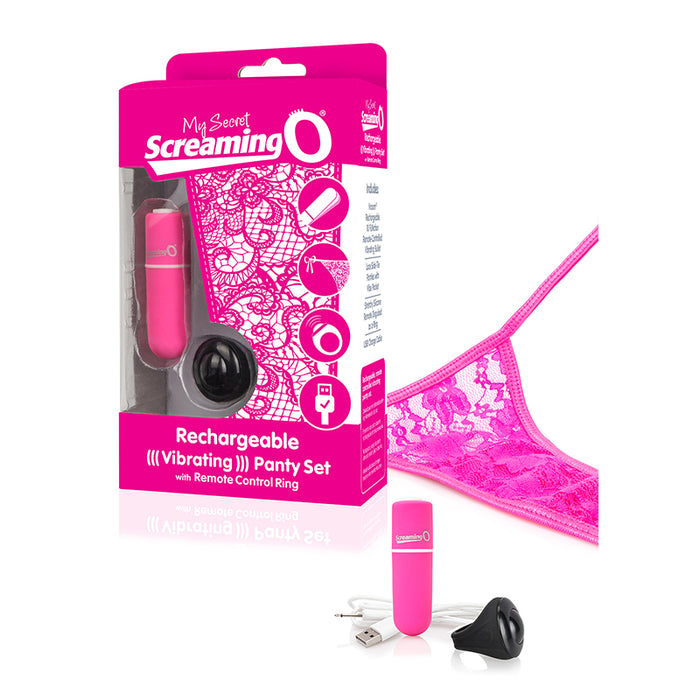 Screaming O My Secret Charged Remote Control Panty Vibe - Pink