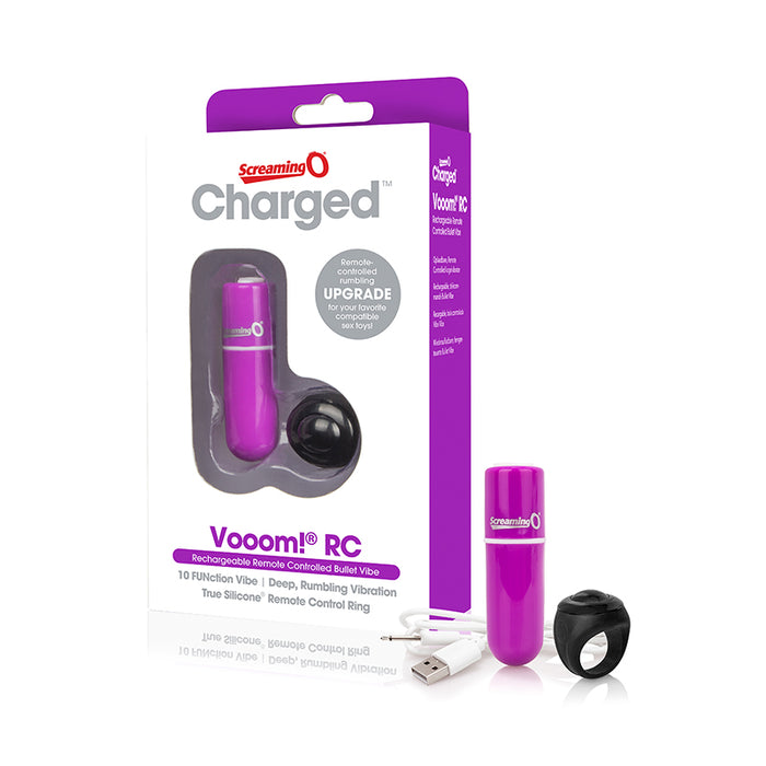 Screaming O Charged Vooom Remote Control Bullet - Purple