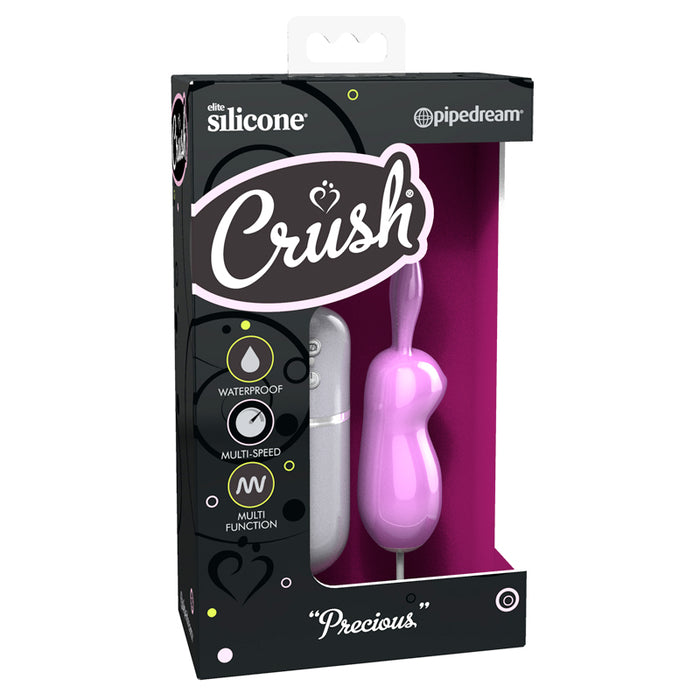 Pipedream Crush Precious Remote-Controlled Silicone Bullet Vibrator With Ears Pink