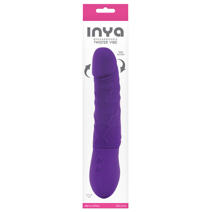 INYA Twister Rechargeable Rotating Vibrator Purple