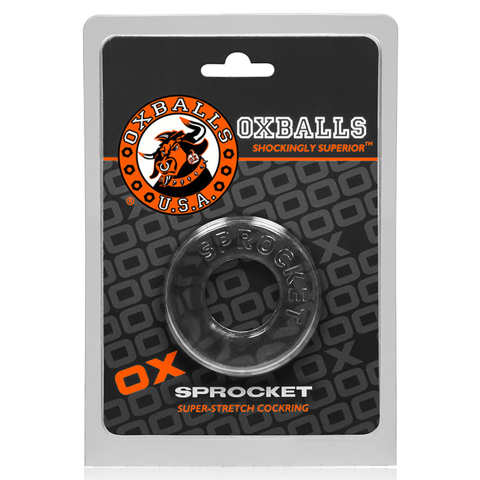 OxBalls Sprocket, Cockring, Clear