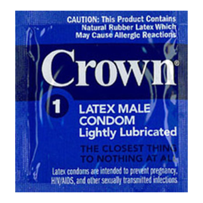 Crown Lubricated Condom (case of 1008)