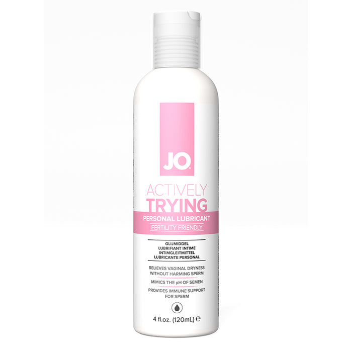 JO Actively Trying Fertility Friendly Water-Based Personal Lubricant 4 oz.