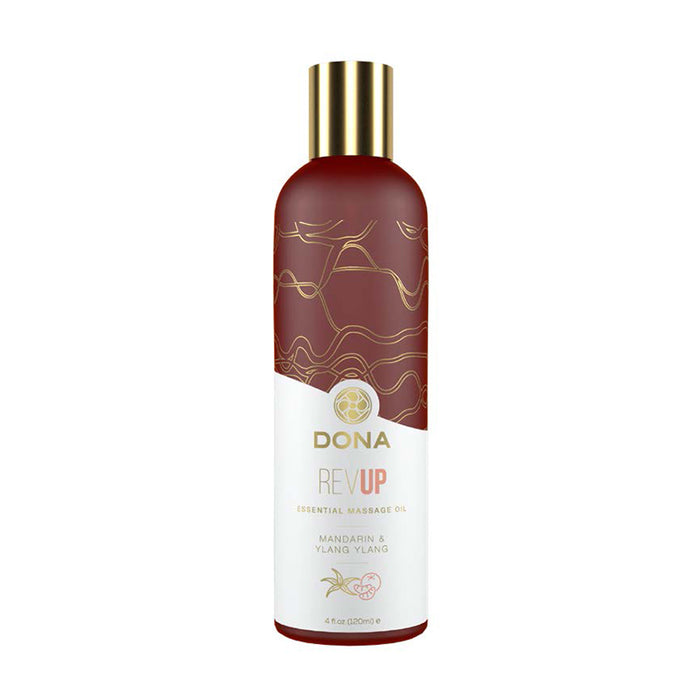 DONA Essential Massage Oil - REVUP (Mandarin & Ylang Ylang) 4 fl oz