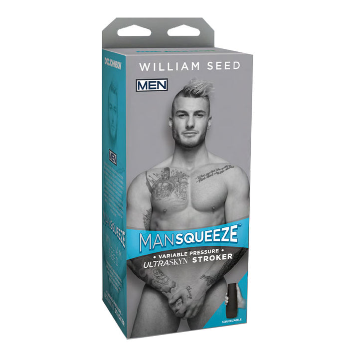 Man Squeeze - William Seed - ULTRASKYN Stroker - Ass Vanilla