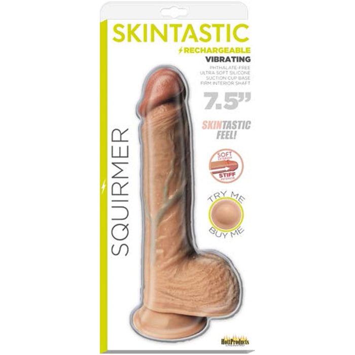 Skintastic Squirmer Rechargeable Ultra Skin Dido 7.5in