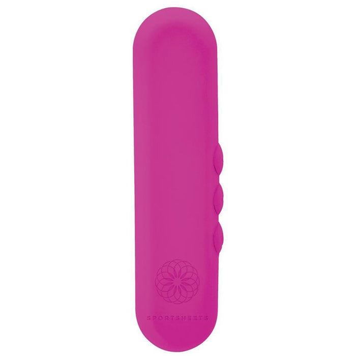 Sincerely, Sportsheets Unity Vibe Rechargeable Silicone Bullet Vibrator Pink