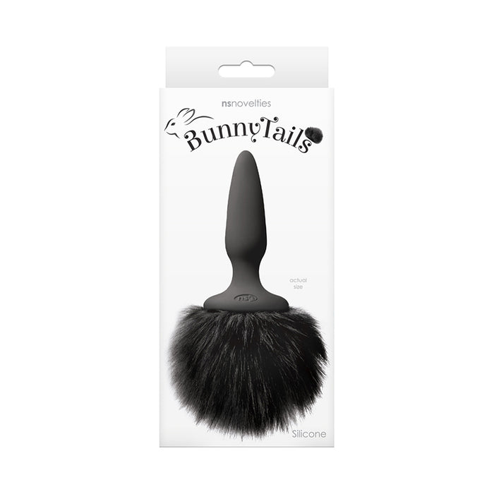 Bunny Tails Plug Mini Black Fur