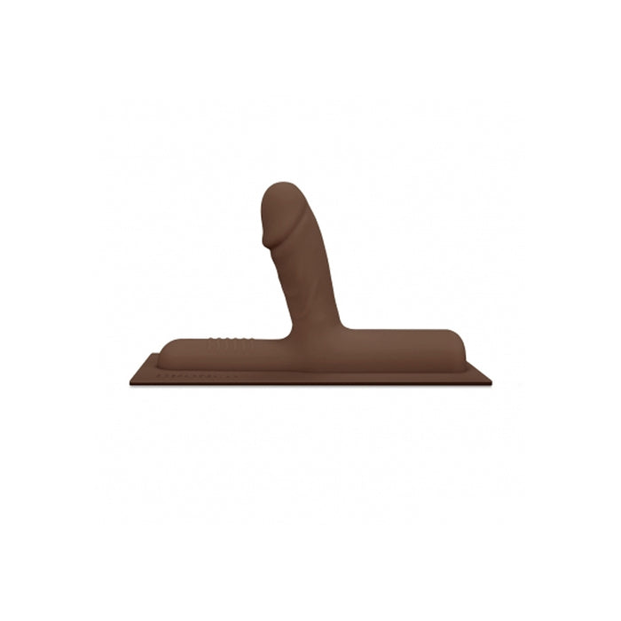 The Cowgirl Bronco Realistic Silicone Attachment Chocolate