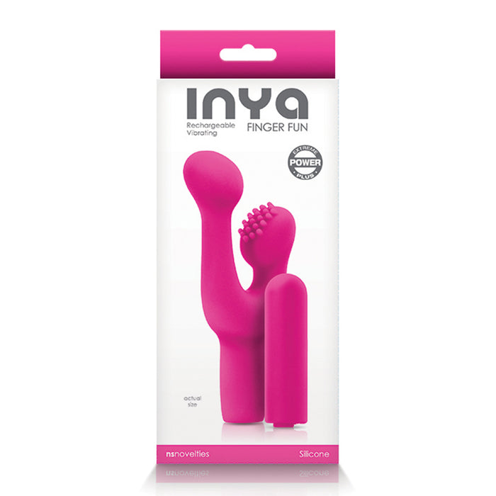 INYA Finger Fun Rechargeable Vibe Pink