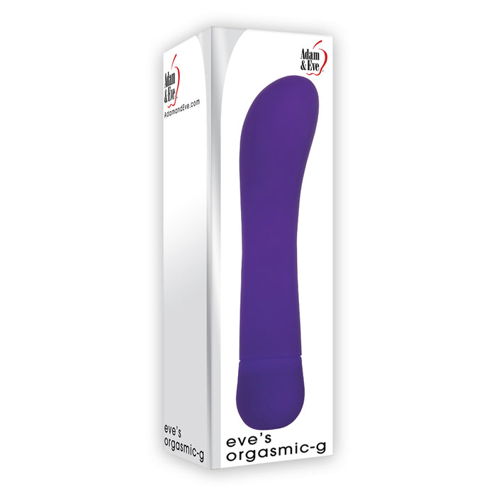 Adam & Eve Eve's Orgasmic-G Silicone G-Spot Vibrator Purple