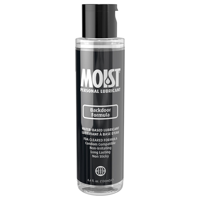 Pipedream Moist Personal Lubricant Backdoor Formula 130 ml / 4.4 oz.