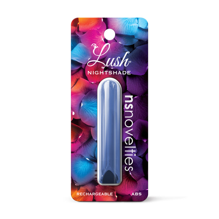 Lush Nightshade Rechargeable Bullet Vibrator Blue