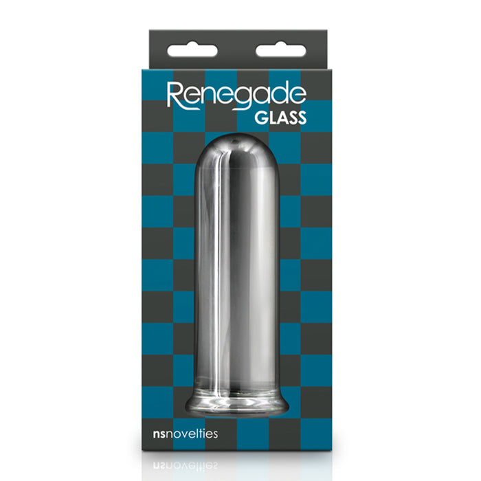 Renegade Rook Glass Anal Plug