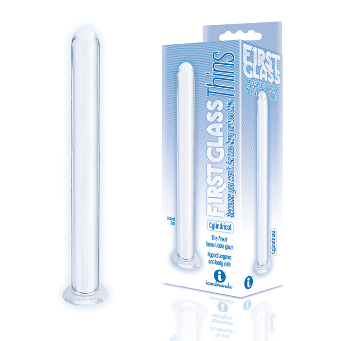 The 9's Glass Thins Cylindrical Glass Plug